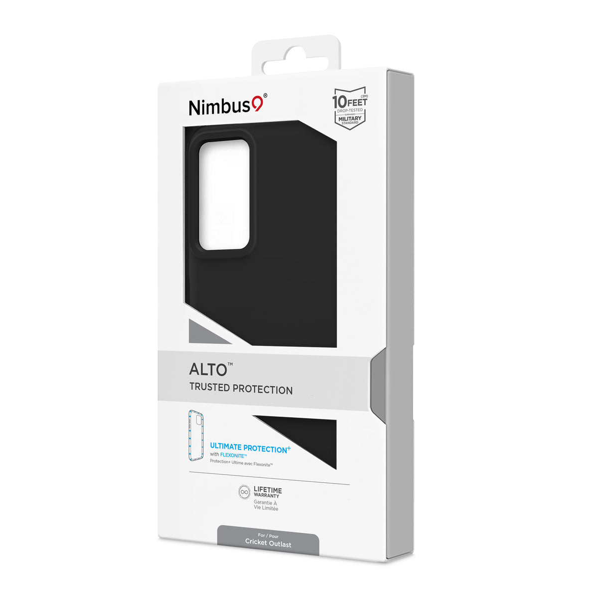 Nimbus9 Alto 2 Cricket Outlast - Negro
