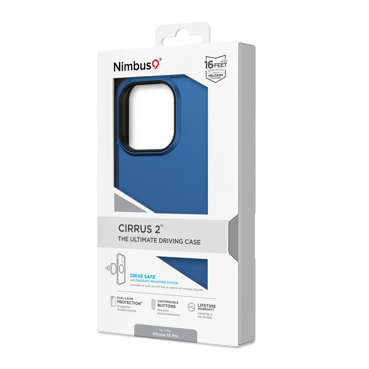 Nimbus9 Cirrus 2 iPhone 15 Pro MagSafe Case