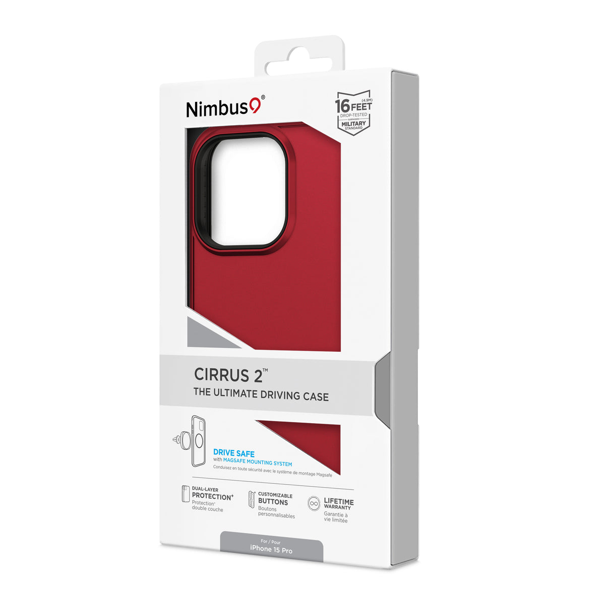 Nimbus9 Cirrus 2 iPhone 15 Pro MagSafe Case