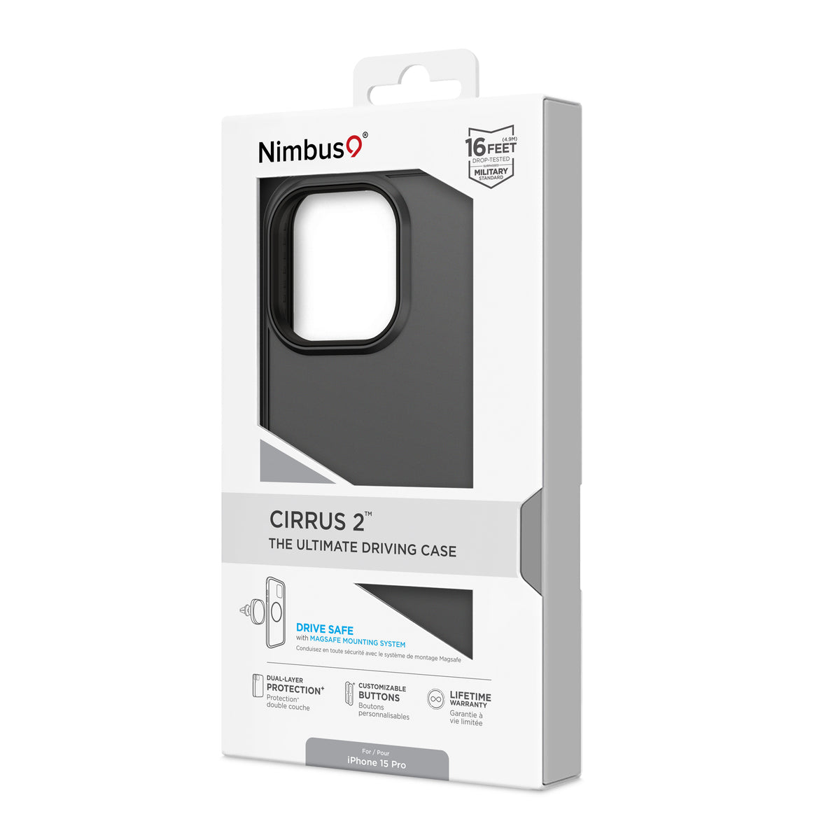 Nimbus9 Cirrus 2 iPhone 15 Pro MagSafe Case