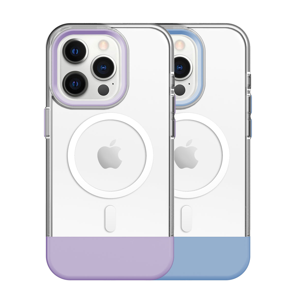 Coque MagSafe Nimbus9 Ghost 3 pour iPhone 15 Pro – Lilas transparent