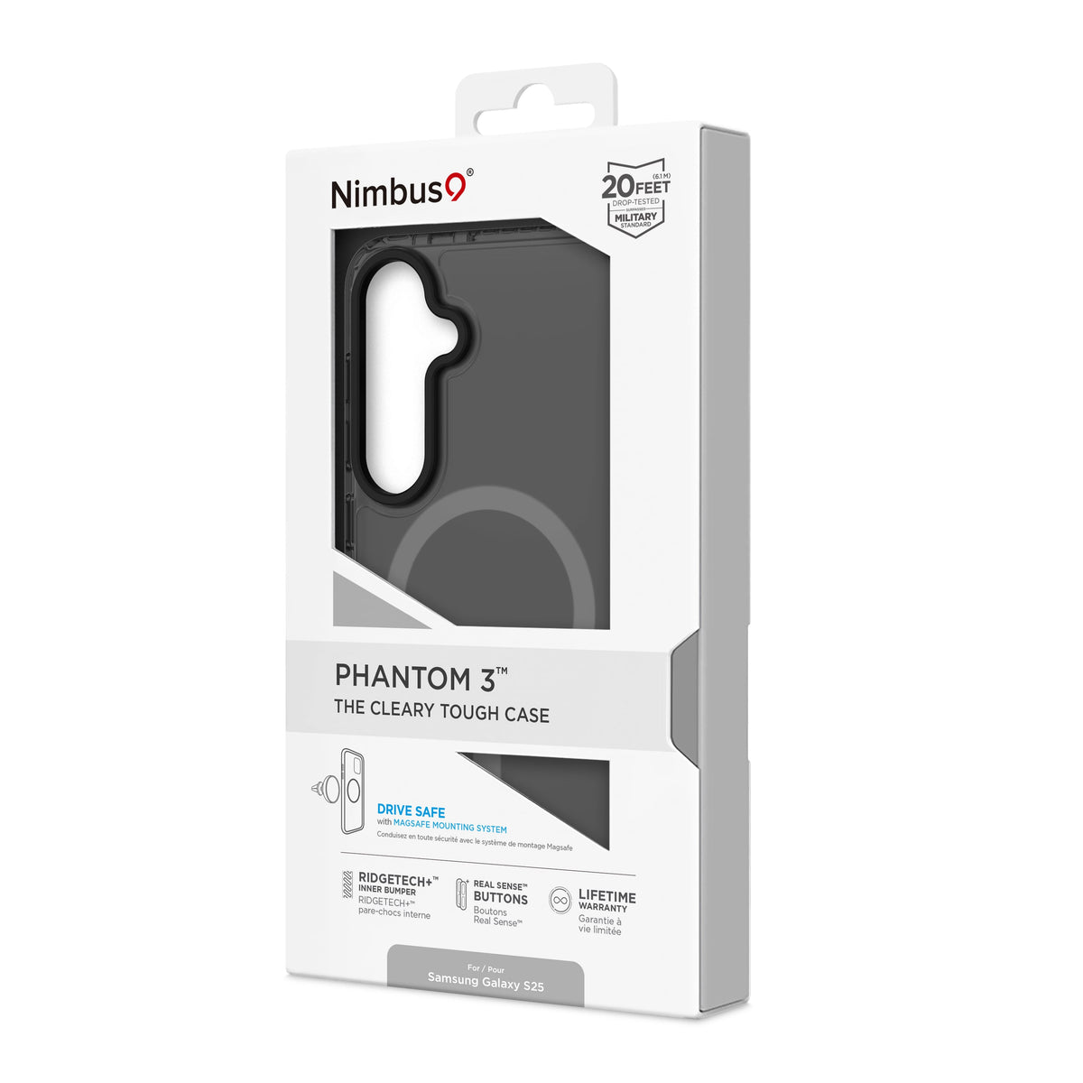 Nimbus9 Phantom 3 Galaxy S25 MagSafe Case