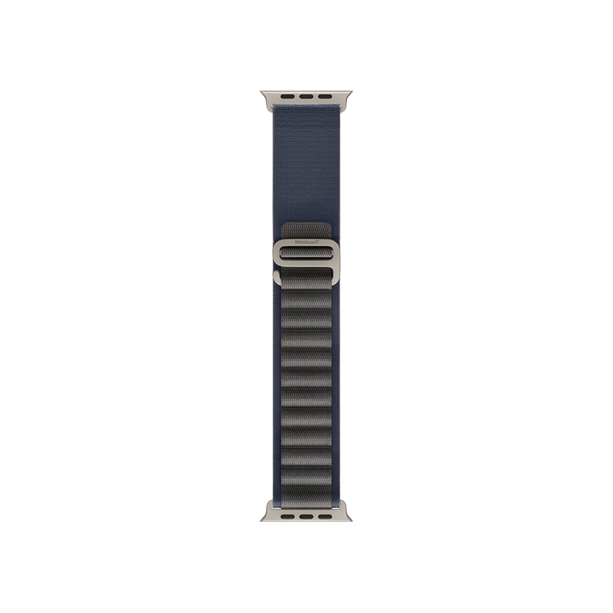 Bracelet sport en nylon Nimbus9 pour Apple Watch 45 mm – Bleu marine