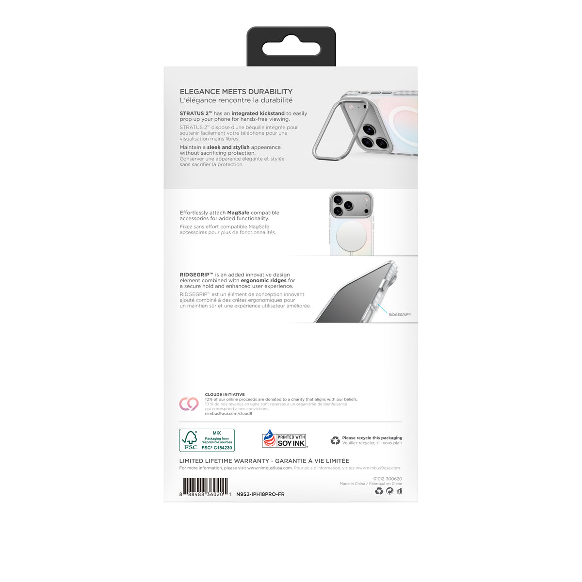 Nimbus9 Stratus 2 iPhone 18 Pro MagSafe Case