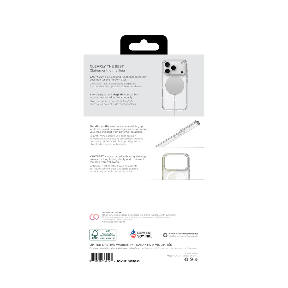Nimbus9 Vantage iPhone 18 Pro MagSafe Case