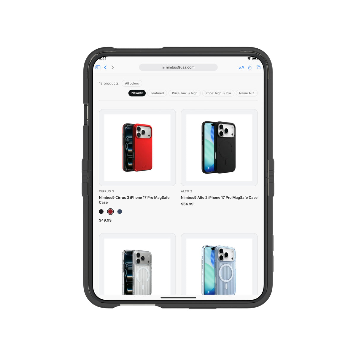Nimbus9 Alto Foldable iPhone Duo MagSafe Case