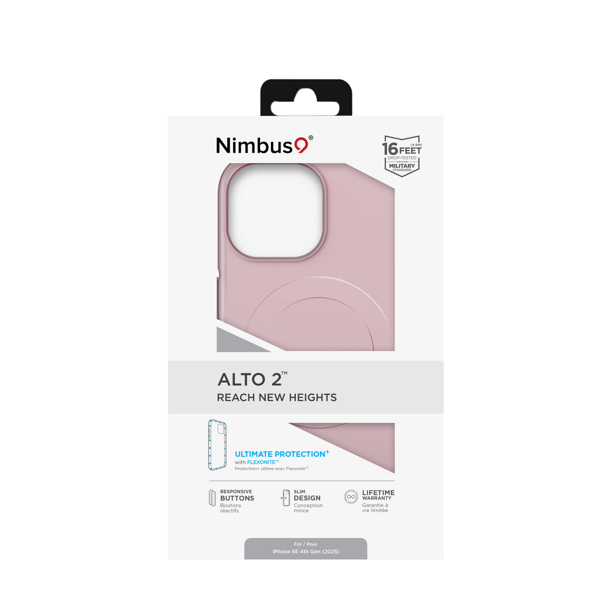 Nimbus9 Alto 2 iPhone 17e/16e/15/14/13 MagSafe Case