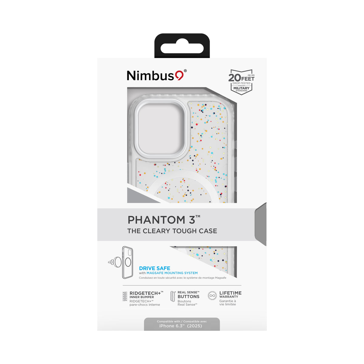 Nimbus9 Phantom 3 iPhone 17 MagSafe Case