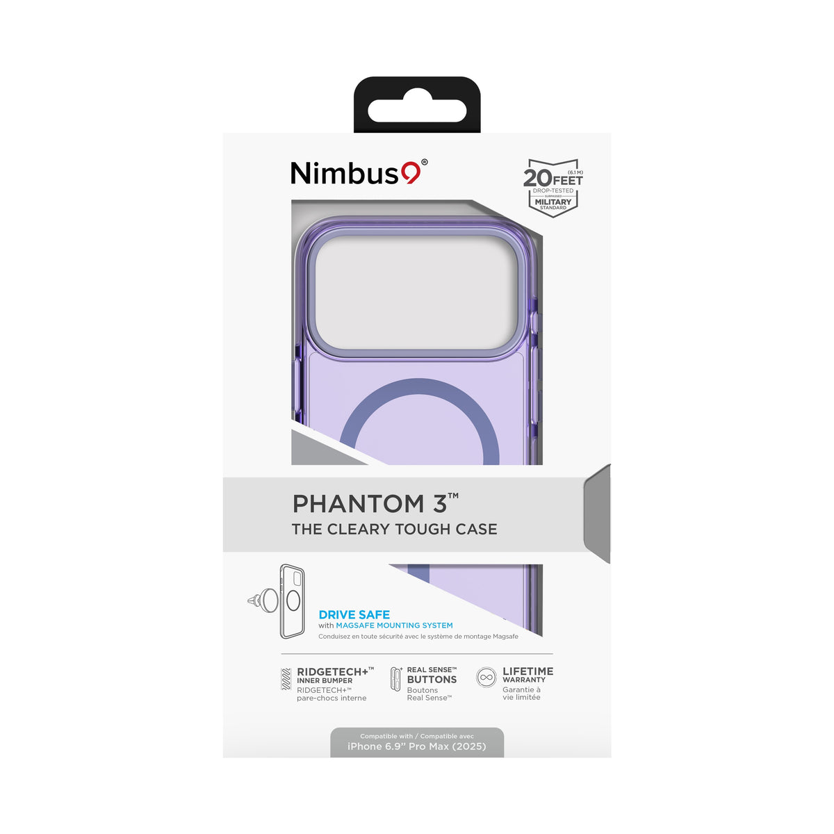 Nimbus9 Phantom 3 iPhone 17 Pro Max MagSafe Case