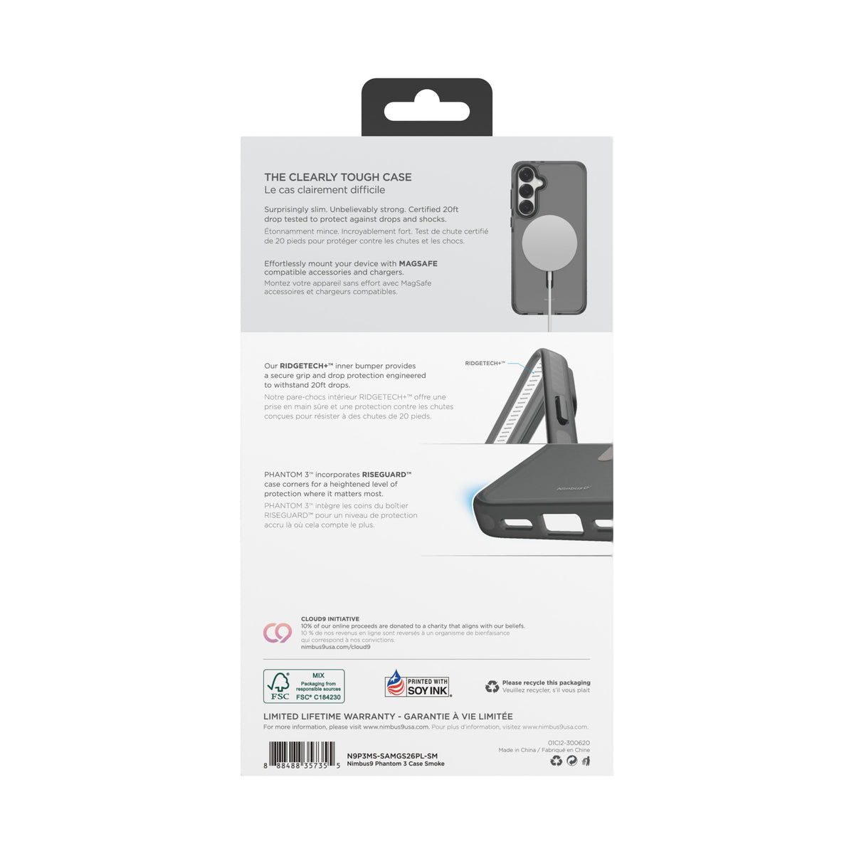 Nimbus9 Phantom 3 Galaxy S26 Plus MagSafe Case