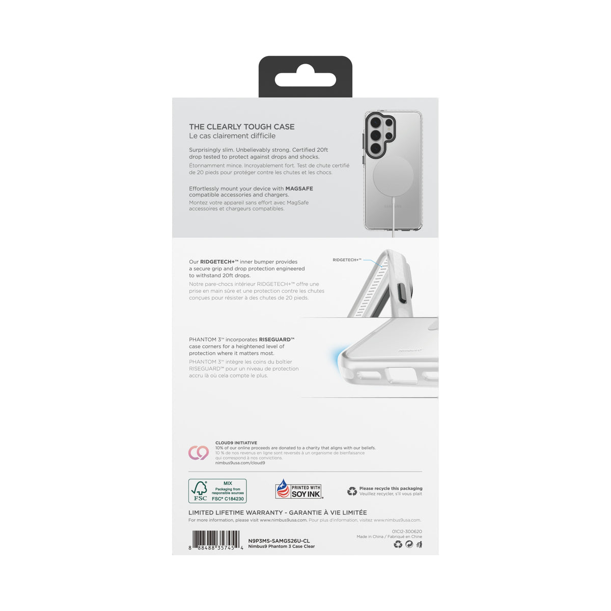 Nimbus9 Phantom 3 Galaxy S26 Ultra MagSafe Case
