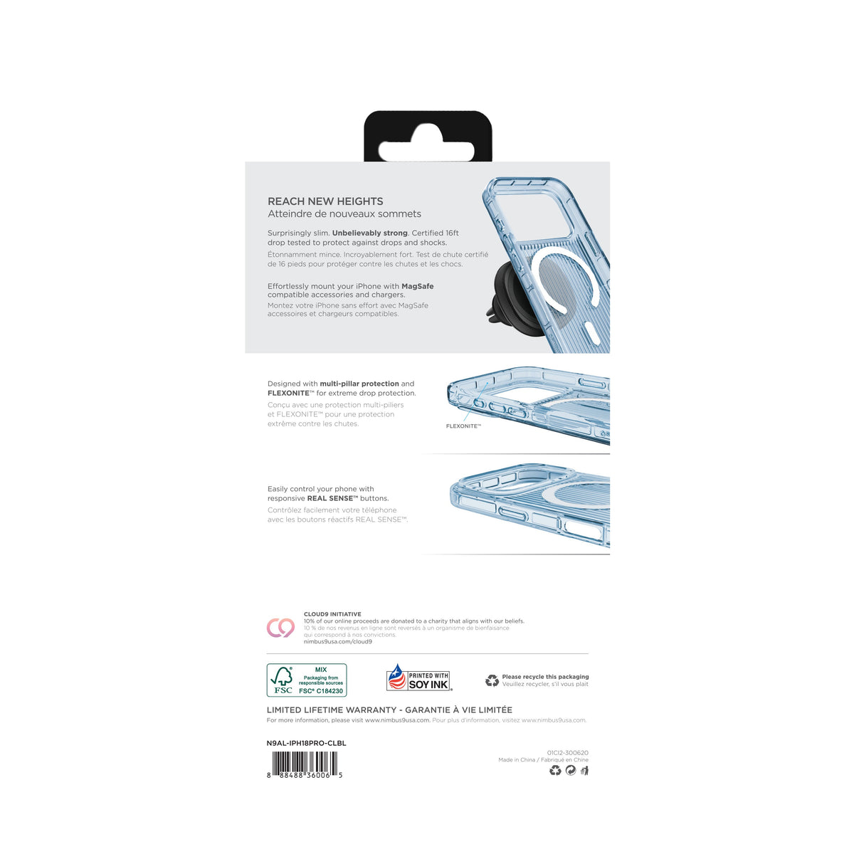Nimbus9 Alto 2 iPhone 18 Pro / 17 Pro MagSafe Case