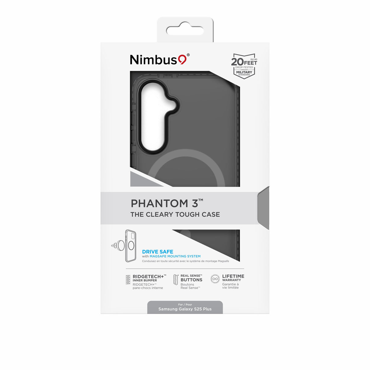 Nimbus9 Phantom 3 Galaxy S25 Plus MagSafe Case
