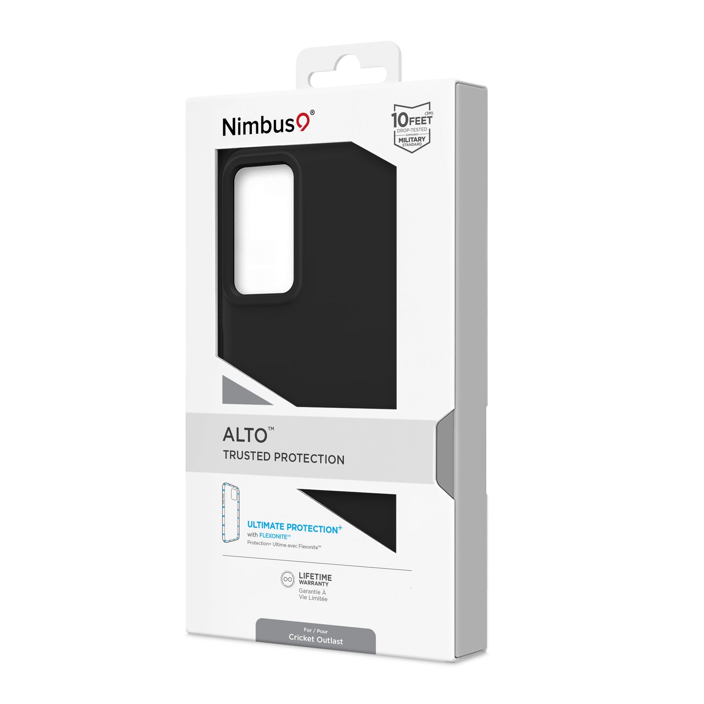 Nimbus9 Alto 2 Cricket Outlast - Negro