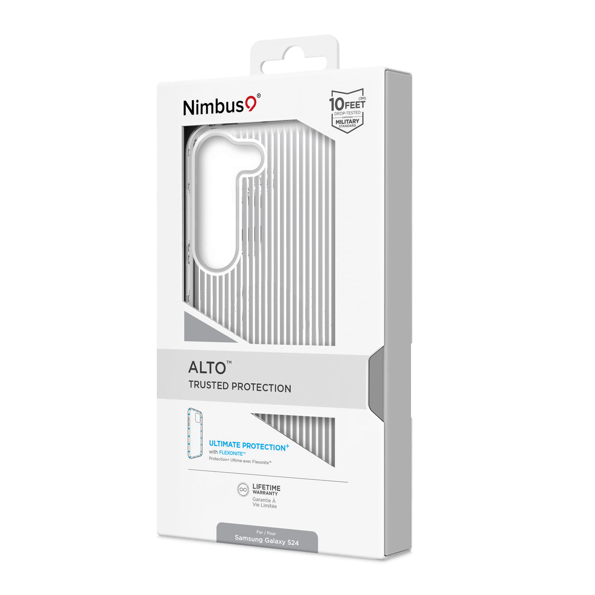 Funda Nimbus9 Alto 2 para Galaxy S24 - Transparente