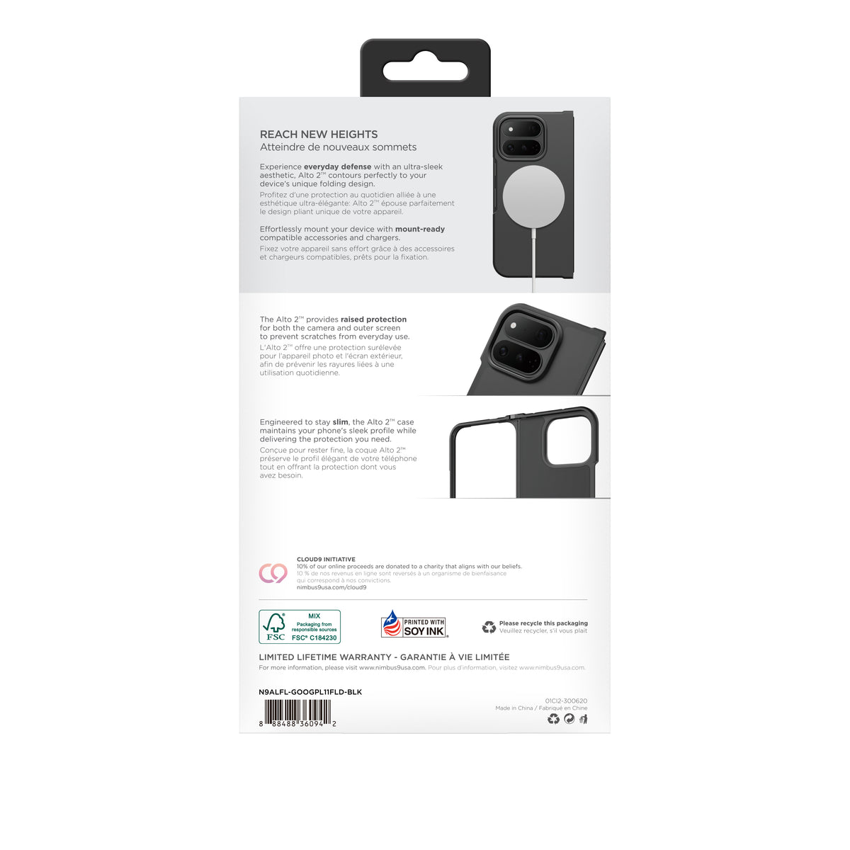 Nimbus9 Alto Google Pixel 11 Pro Fold Soft-Touch MagSafe Case