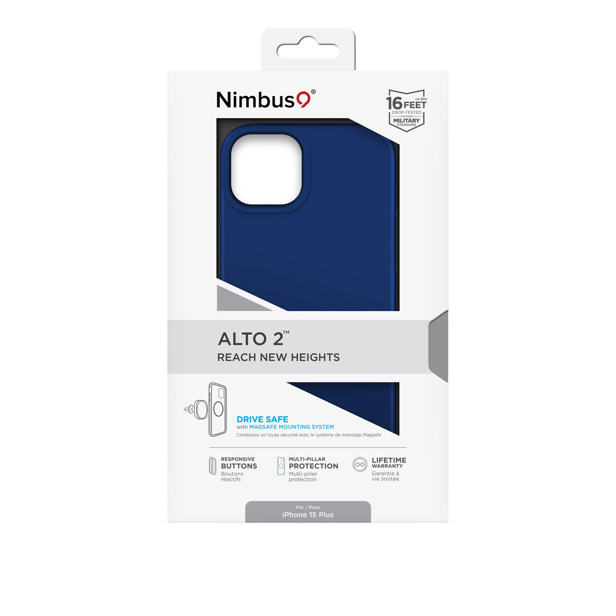 Nimbus9 Alto 2 iPhone 15 Plus MagSafe Case