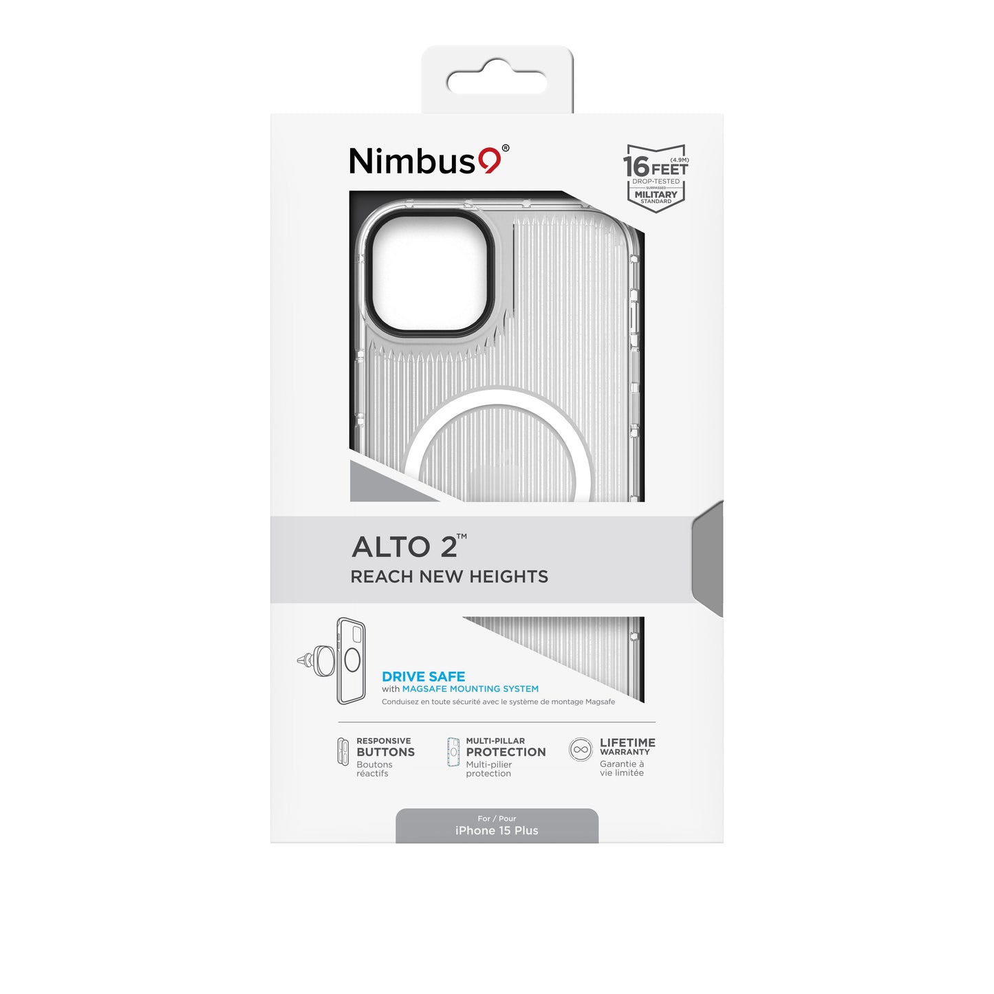 Nimbus9 Alto 2 iPhone 15 Plus MagSafe Case