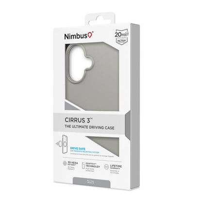 Funda MagSafe Nimbus9 Cirrus 3 para iPhone 16 - Titanio