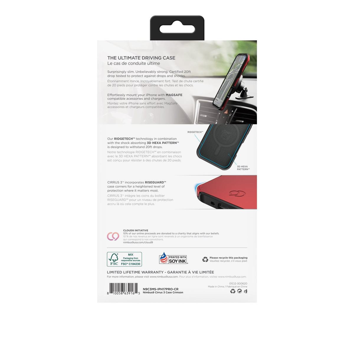 Nimbus9 Cirrus 3 iPhone 17 Pro MagSafe Case