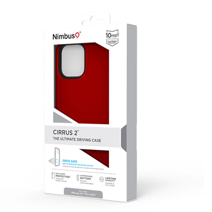 Funda Nimbus9 Cirrus 2 para iPhone 13 Pro - Carmesí