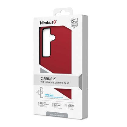 Funda Nimbus9 Cirrus 2 para Galaxy S24 - Carmesí