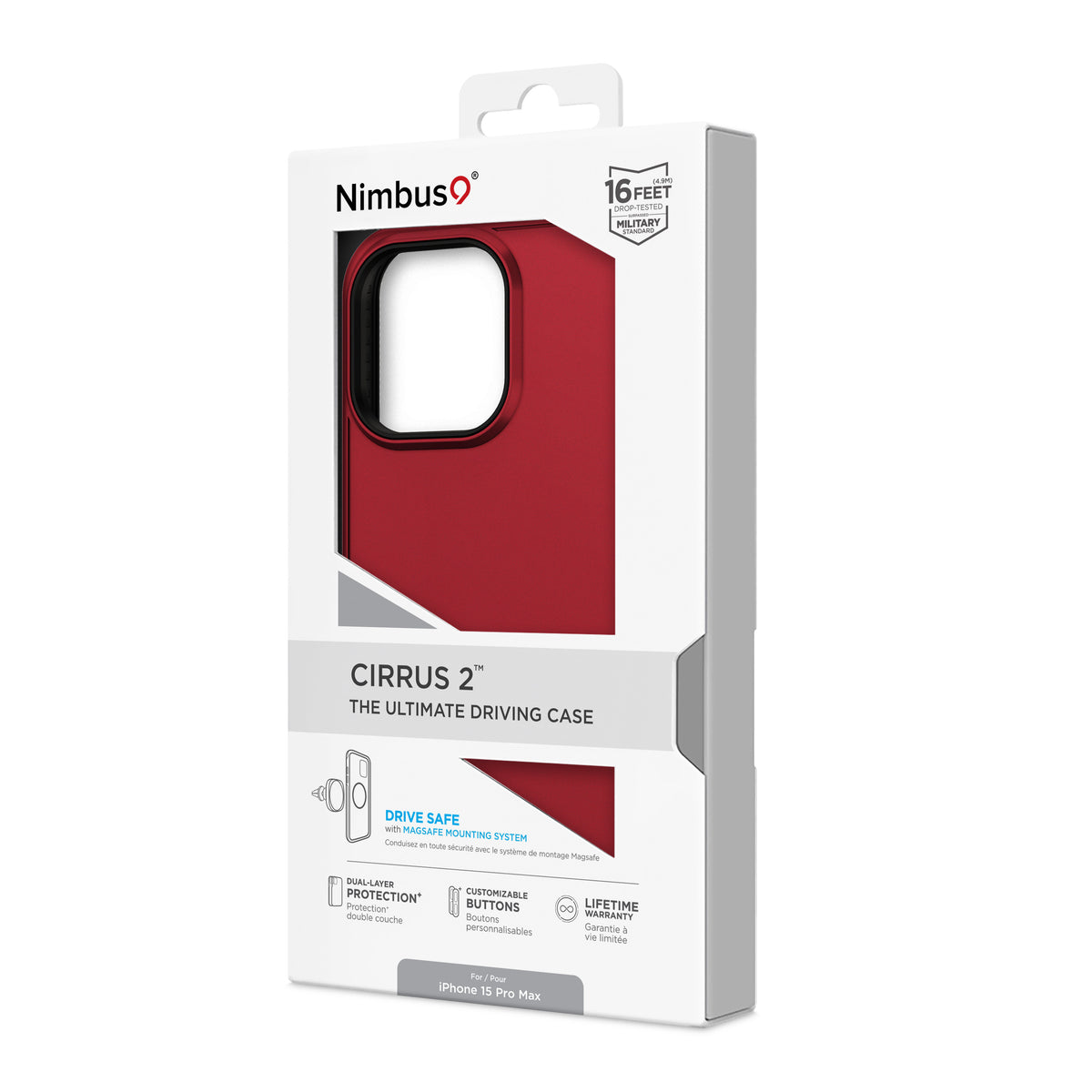 Nimbus9 Cirrus 2 iPhone 15 Pro Max MagSafe Case