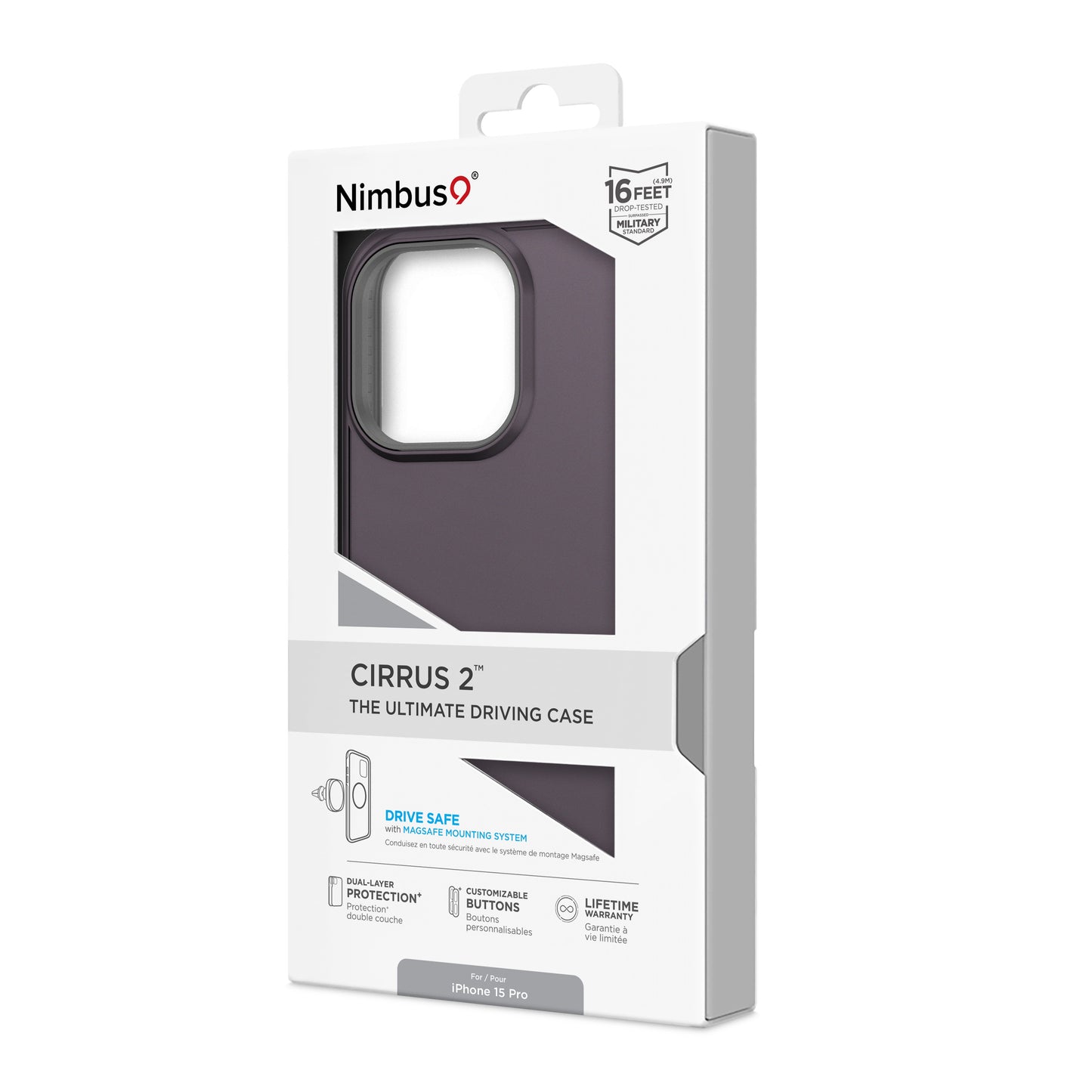 Nimbus9 Cirrus 2 iPhone 15 Pro MagSafe Case