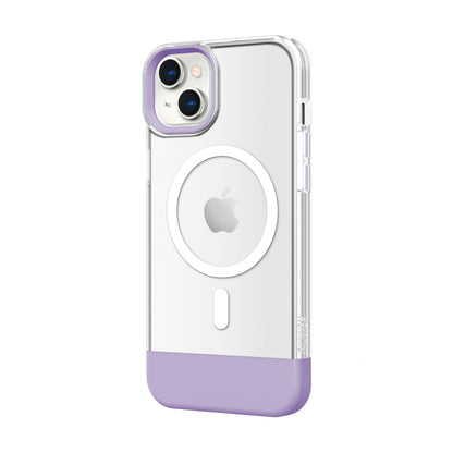 Coque MagSafe Nimbus9 Ghost 3 pour iPhone 15 Plus – Lilas transparent