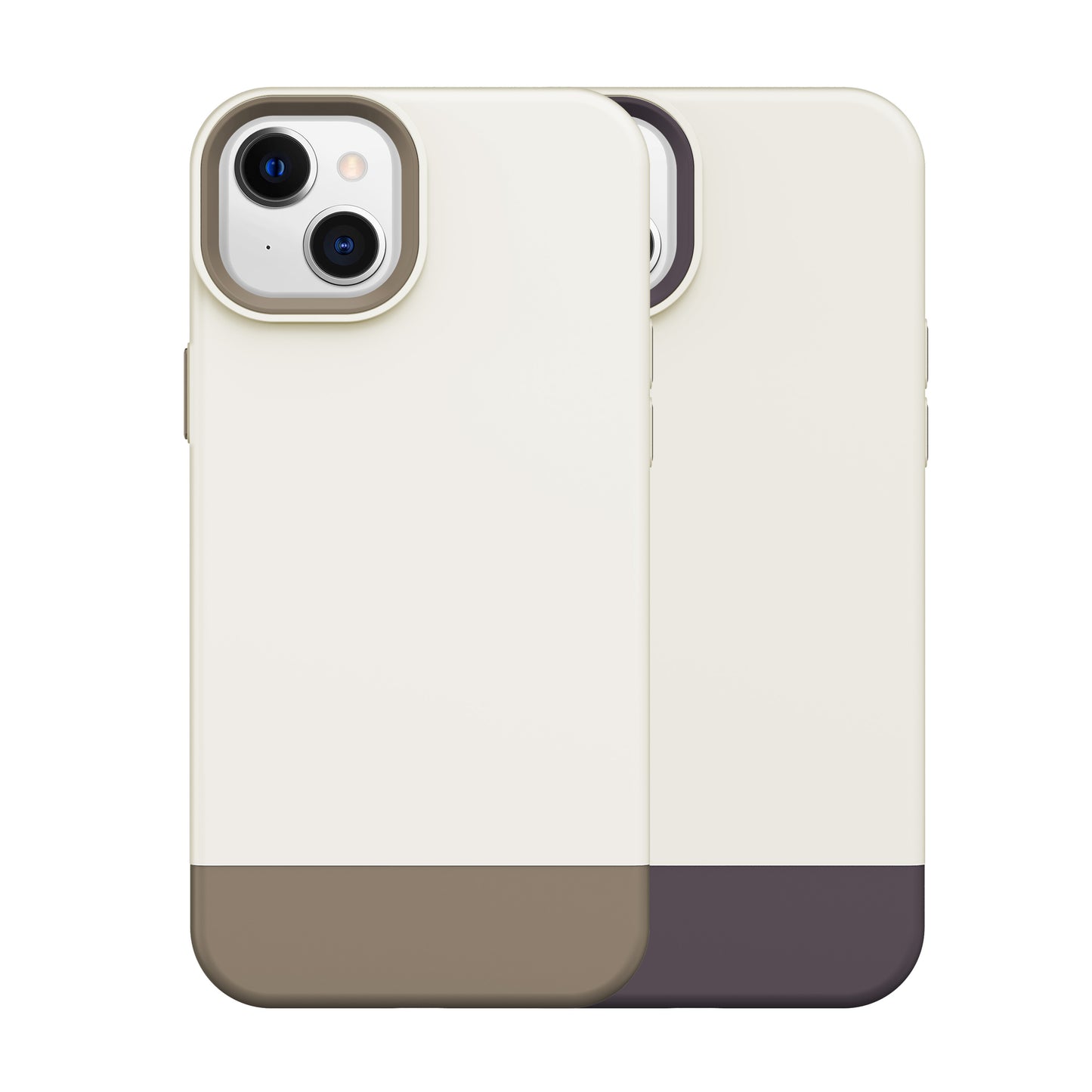 Funda MagSafe Nimbus9 Ghost 3 para iPhone 15 Plus - Gris topo neutro
