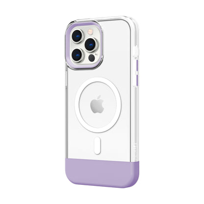 Funda MagSafe Nimbus9 Ghost 3 para iPhone 15 Pro Max - Lila transparente