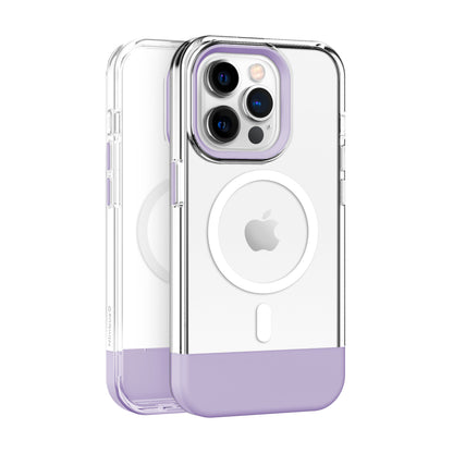 Coque MagSafe Nimbus9 Ghost 3 pour iPhone 15 Pro – Lilas transparent