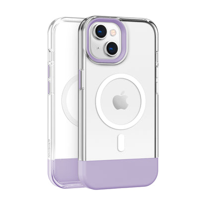 Coque MagSafe Nimbus9 Ghost 3 pour iPhone 15 – Lilas transparent