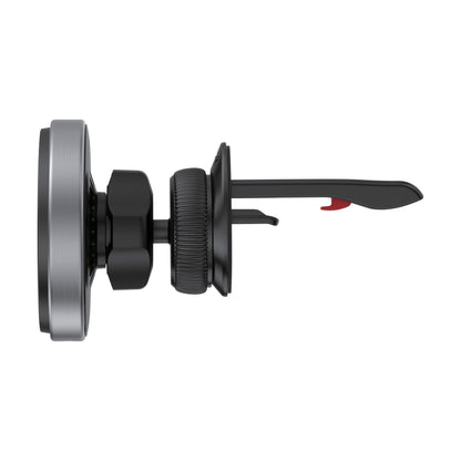 Cargador inalámbrico para coche Nimbus9 Qi2, compatible con MagSafe - Gris cepillado