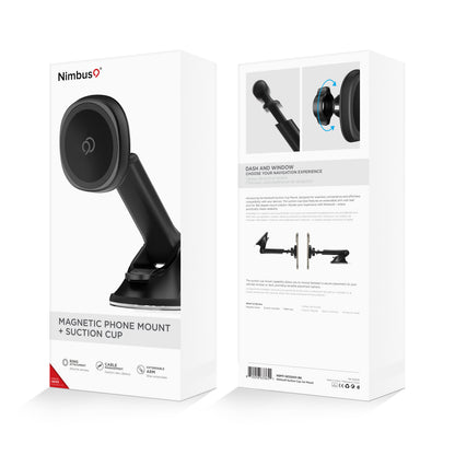 Nimbus9 Magnetic Phone Mount + Suction Cup