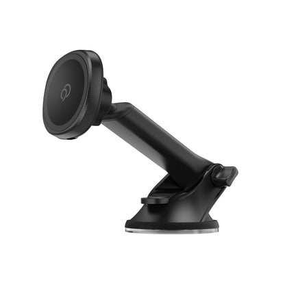 Soporte magnético para teléfono con ventosa y carga inalámbrica Nimbus9 - Negro