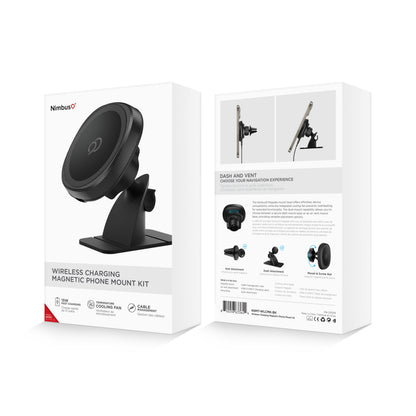 Nimbus9 Wireless Charging Magnetic Vent/Dash Phone Mount Kit