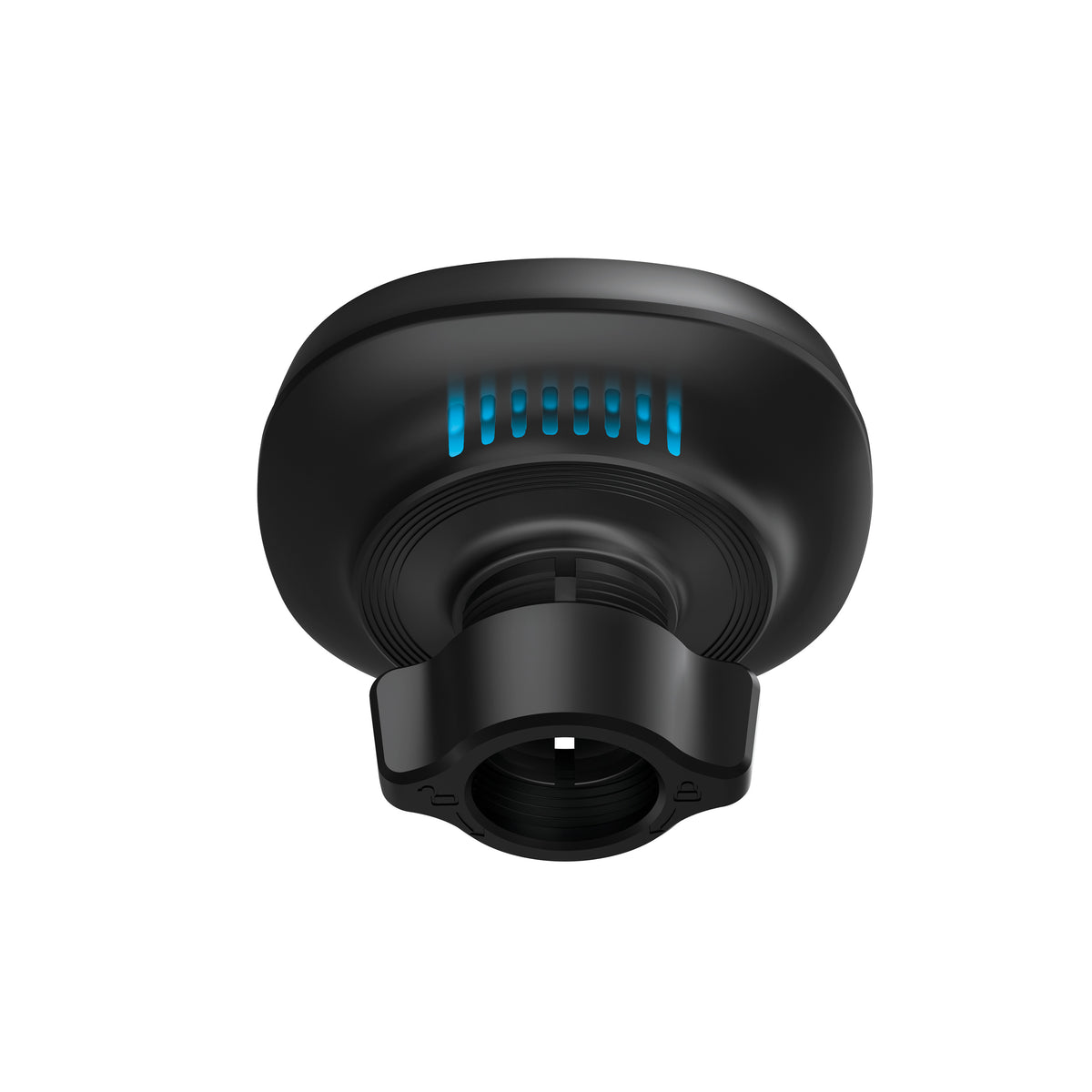 Kit de support magnétique pour téléphone à chargement sans fil Nimbus9 pour grille d'aération et tableau de bord - Noir