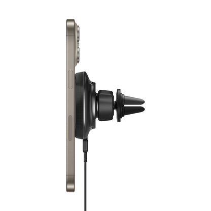 Kit de support magnétique pour téléphone à chargement sans fil Nimbus9 pour grille d'aération et tableau de bord - Noir