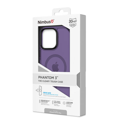 Coque MagSafe Nimbus9 Phantom 3 pour iPhone 16 Pro Max – Violet