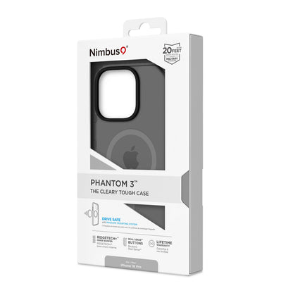 Funda MagSafe Nimbus9 Phantom 3 para iPhone 16 Pro - Color humo