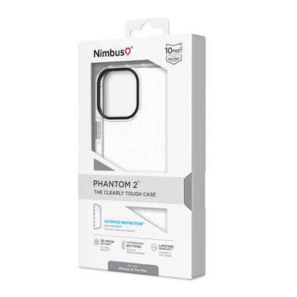 Coque Nimbus9 Phantom 2 pour iPhone 14 Pro Max – Transparente