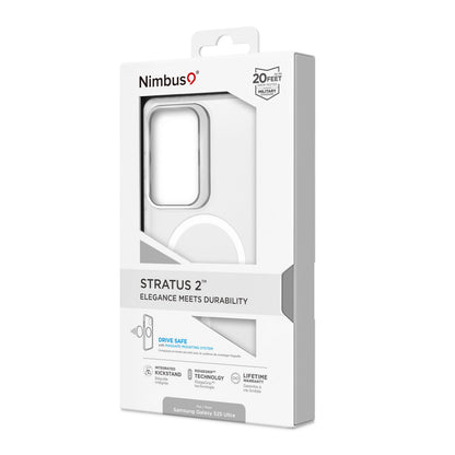 Funda MagSafe Nimbus9 Stratus 2 para Galaxy S25 Ultra - Transparente