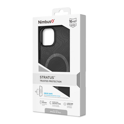 Coque MagSafe Nimbus9 Stratus pour iPhone 15 Plus – Topographie