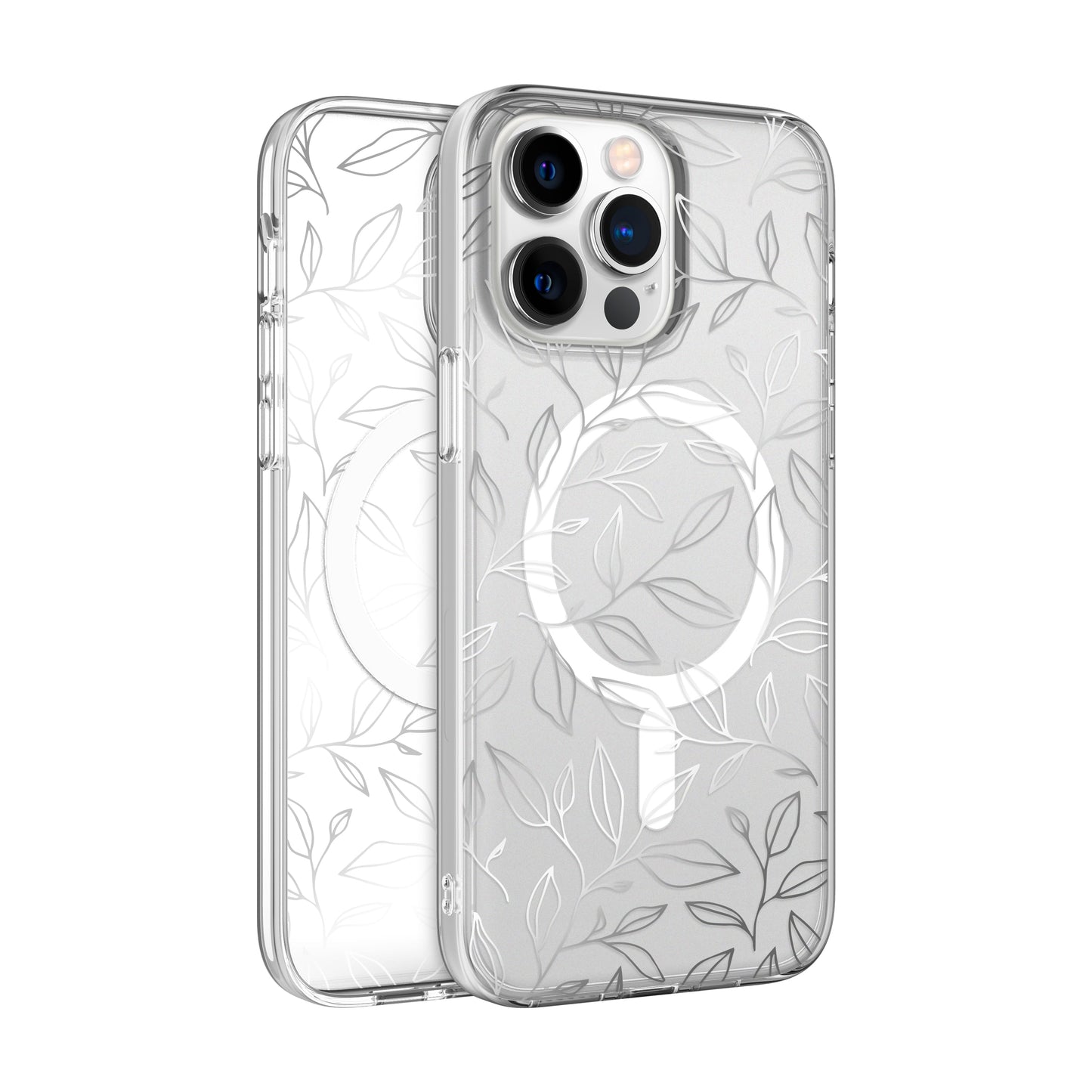 Funda MagSafe Nimbus9 Stratus para iPhone 15 Pro Max - Hojas