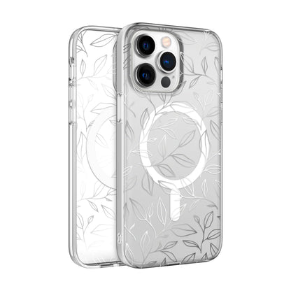 Funda MagSafe Nimbus9 Stratus para iPhone 15 Pro Max - Hojas