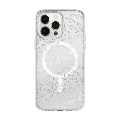 Funda MagSafe Nimbus9 Stratus para iPhone 15 Pro Max - Hojas