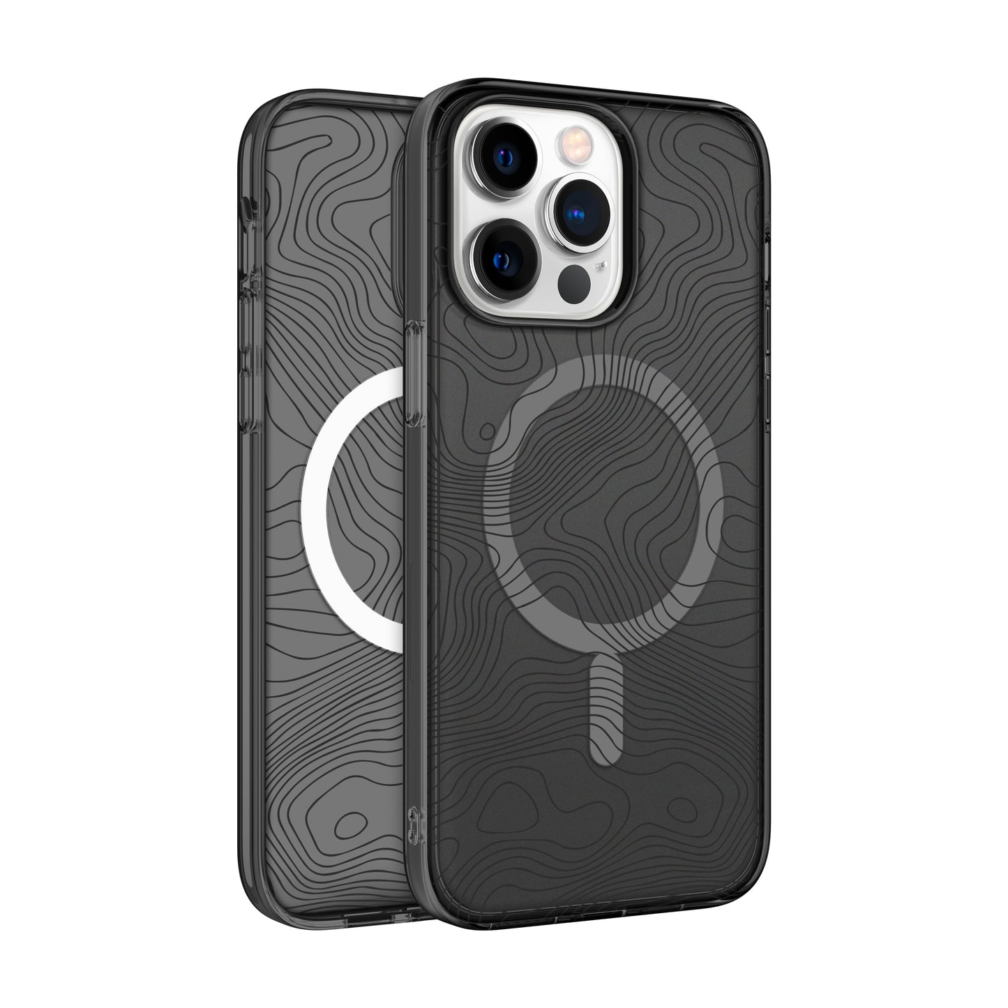 Coque MagSafe Nimbus9 Stratus pour iPhone 15 Pro Max – Topographie