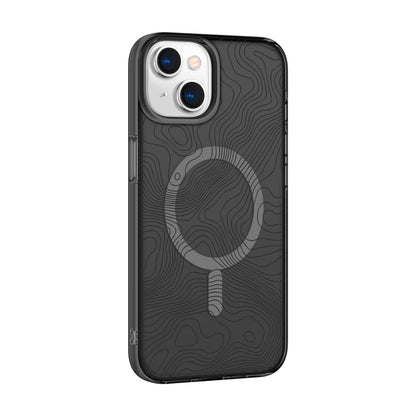 Funda MagSafe Nimbus9 Stratus para iPhone 15 - Topografía
