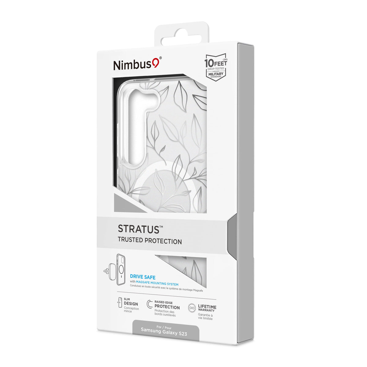 Funda Nimbus9 Stratus para Galaxy S23 - Hojas